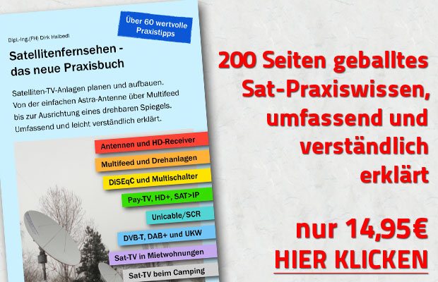 Satellitenfernsehen - das neue Praxisbuch (Halbedl)