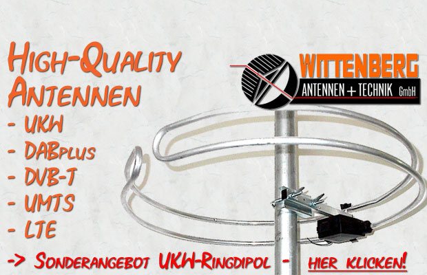 Wittenberg WB201R UKW Ringdipol Runddipol-Antenne Wittenberg WB201R UKW Ringdipol Runddipol-Antenne