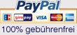 Bei uns können Sie mit Paypal bezahlen!