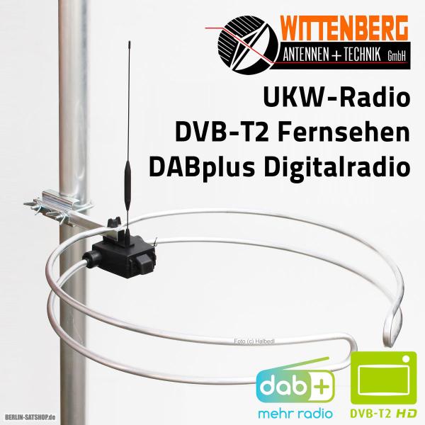 UKW-DABplus-DVB-T2-Multiband-Antenne Wittenberg WB2345-2 nur 34,95 -  Berlin-Satshop