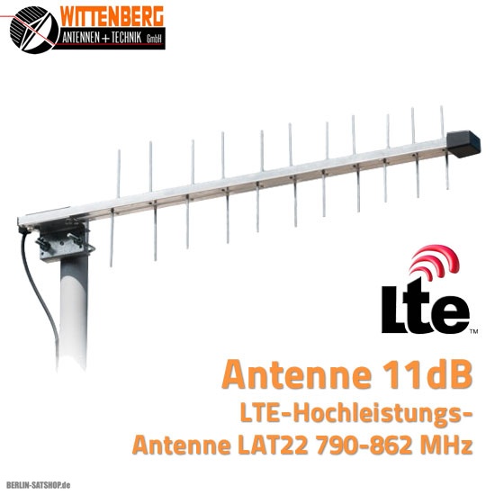 Wittenberg LAT22 LTE-Antenne LAT 22 LTE22 11dB Gewinn nur 49,95 -  Berlin-Satshop