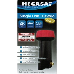 Megasat Diavolo Single-LNB 0,1dB Megasat Diavolo Single-LNB 0,1dB
