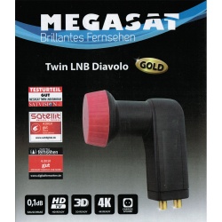 Megasat Diavolo Twin-LNB 0,1dB Megasat Diavolo Twin-LNB 0,1dB