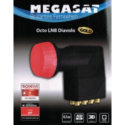 Megasat Diavolo Octo-LNB 0,1dB Megasat Diavolo Octo-LNB 0,1dB