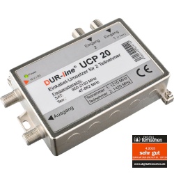 DUR-Line UCP 20 SCR Unicable Einkabel Umsetzer für 2 Teilnehmer