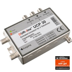 DUR-Line UCP 30 SCR Unicable Einkabel Umsetzer für 3 Teilnehmer