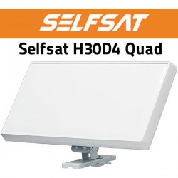 Selfsat H30D4 Quad-Flachantenne neue Generation Selfsat H30D4 Quad-Flachantenne neue Generation