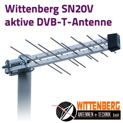 Wittenberg SN20V DVB-T2-Aussenantenne mit 20dB-Verstärker