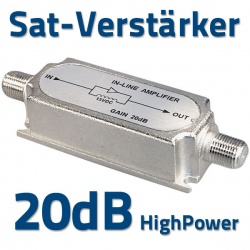 Sat-Verstärker FP5IL 20dB Inline