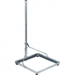 Megasat Sat-Ständer Stahl 1x50cm Balkonständer für Gehwegplatte