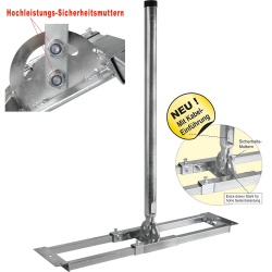 Dur-Line Dachsparrenhalter STABILO 48/1000 mm Montage Halterung Sat-Antenne