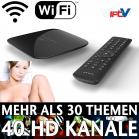 VIPTV Box WLAN VIP-TV-Set-Top-Box IPTV-Receiver für 40 Live XXX-HDTV-Sender mit WLAN-Zugang VIPTV Box WLAN VIP-TV-Set-Top-Box IPTV-Receiver für 40 Live XXX-HDTV-Sender mit WLAN-Zugang