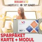 SPARSET Redlight Elite 8 Stars incl.Dorcel und Hustler - Viaccess-Jahreskarte mit CI-Modul