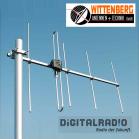 Wittenberg DAB plus Antenne WB305 8dB VHF Außenantenne für DABplus