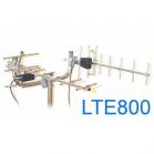 LTE-Antennen-Set 2x Richtfunk LTE-Antenne 2x 13,5dB 10m Kabel mit Doppel-Masthalterung