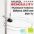 HHQ HalbedlHighQuality Multiband DABplus DVB-T2 UKW Radio-Antenne Runddipol DIGITAL-Super2 (Artnr.N679)