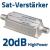 Sat-Verstärker FP5IL 20dB Inline (Artnr.T321)