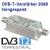 ferngespeister Verstärker HighQuality 20dB für DVB-T2, UKW, DABplus (Artnr.T338)